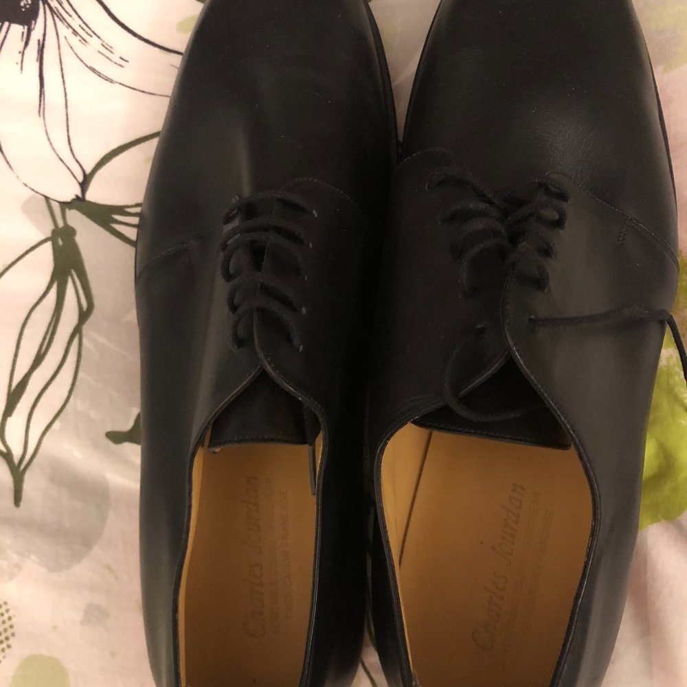 Brand New  Charles Jourdan Men's Black Shoes,